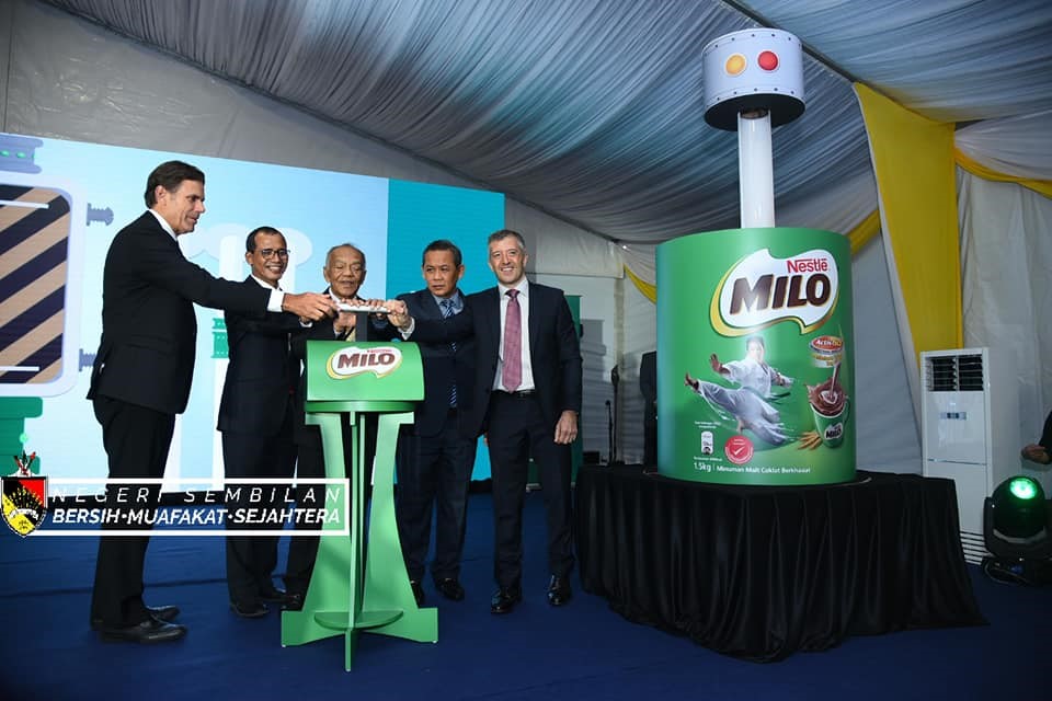 Portal Rasmi Kerajaan Negeri Sembilan Nestle Malaysia Lancar Kilang Milo Terbesar Dunia Di Negeri Sembilan